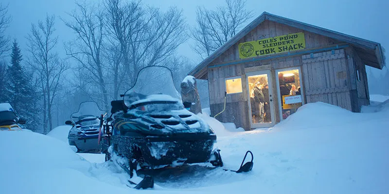 snowmobiling