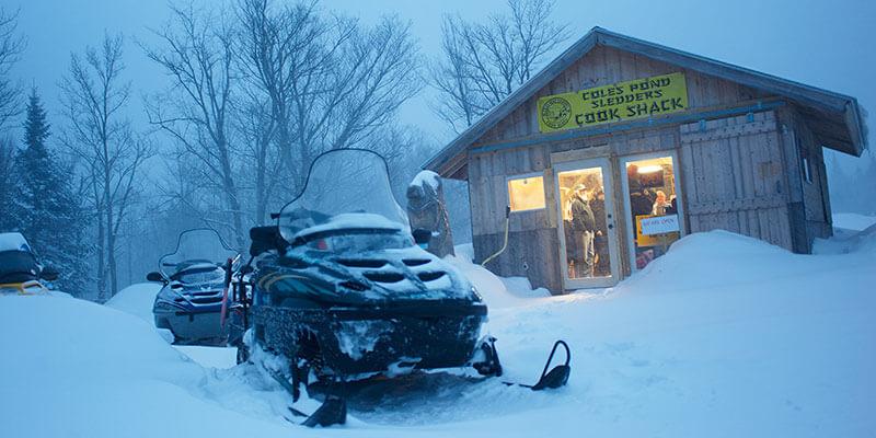 snowmobiling