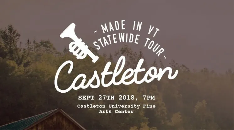 Vermont Symphony Orchestra concert header - Castleton