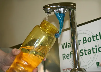 refillable drinking fountain