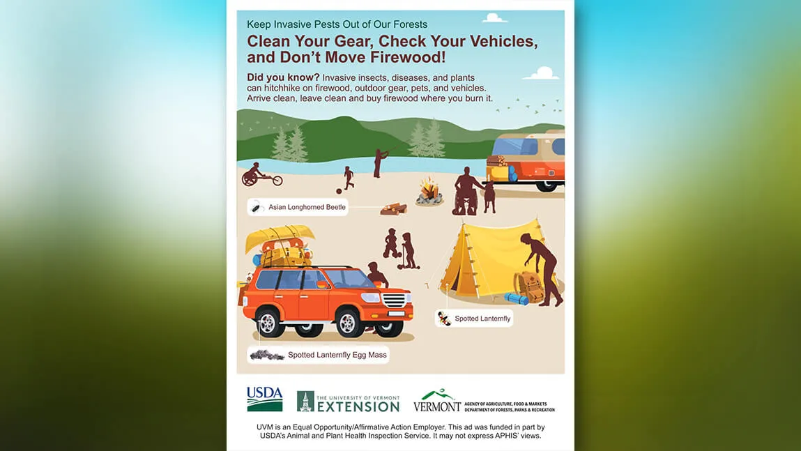 a small version of a poster for a campaign to stop invasive pests