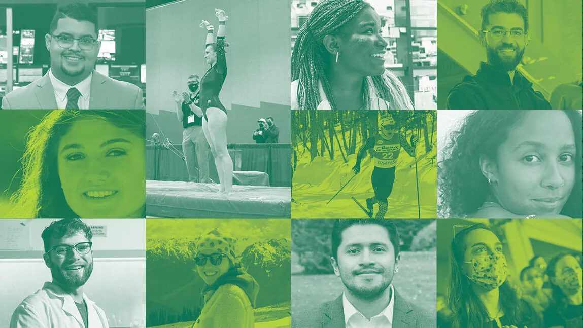 A collage of faces from the Class of 2022