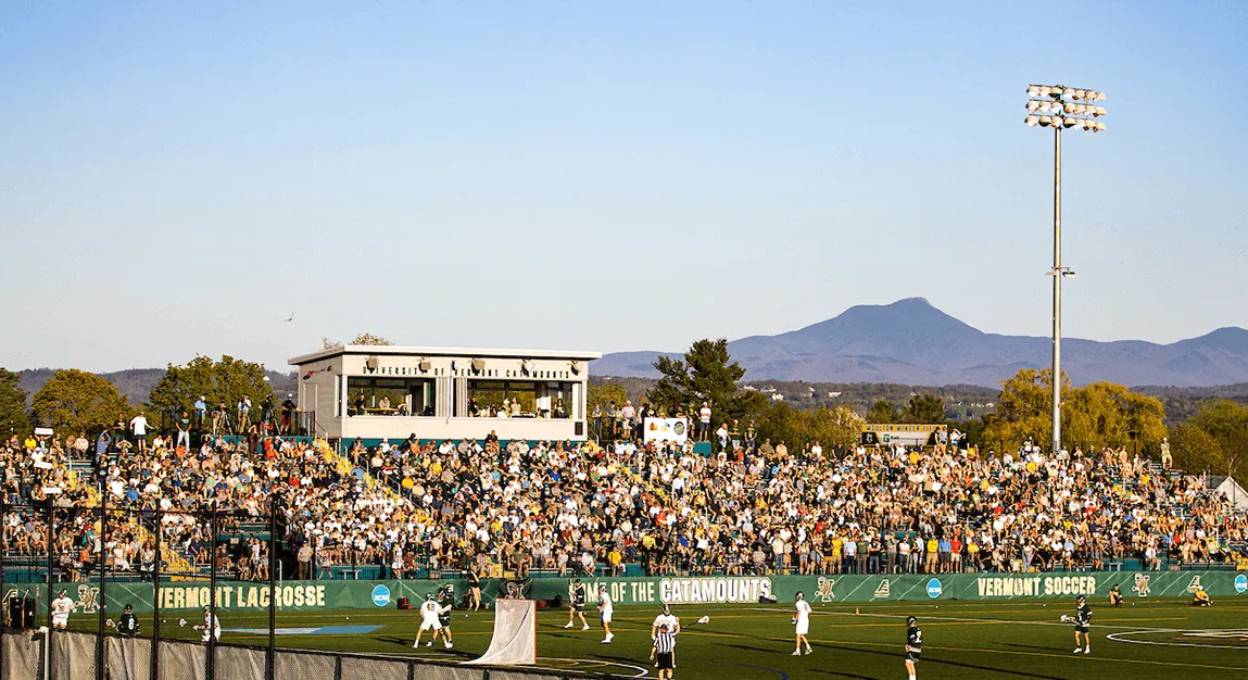 A sweeping view of UVM's Virtue Field