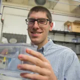 A image of a person in a lab