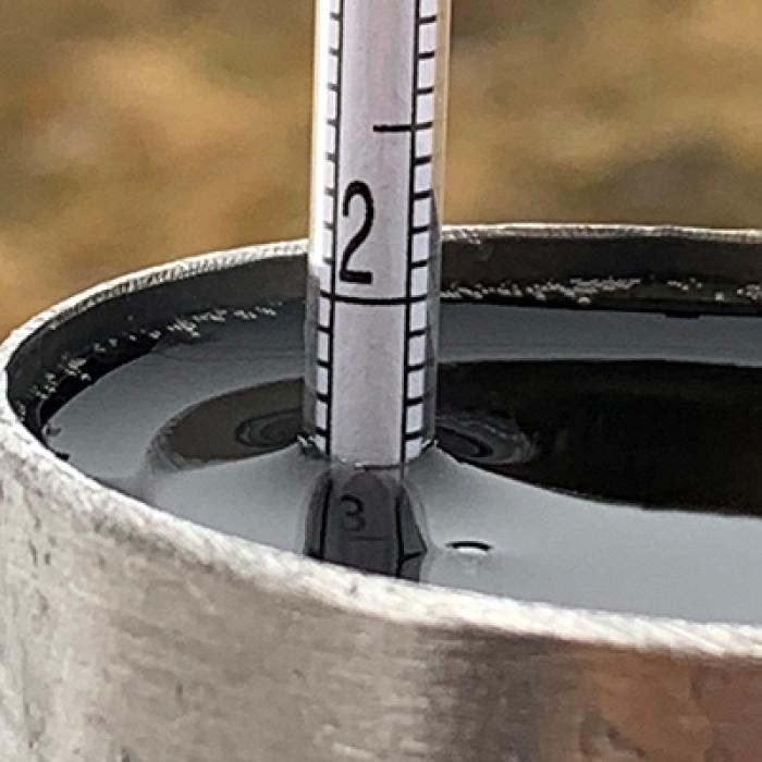 measuring the sugar content of maple sap