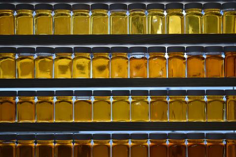 Jars of Maple Syrup