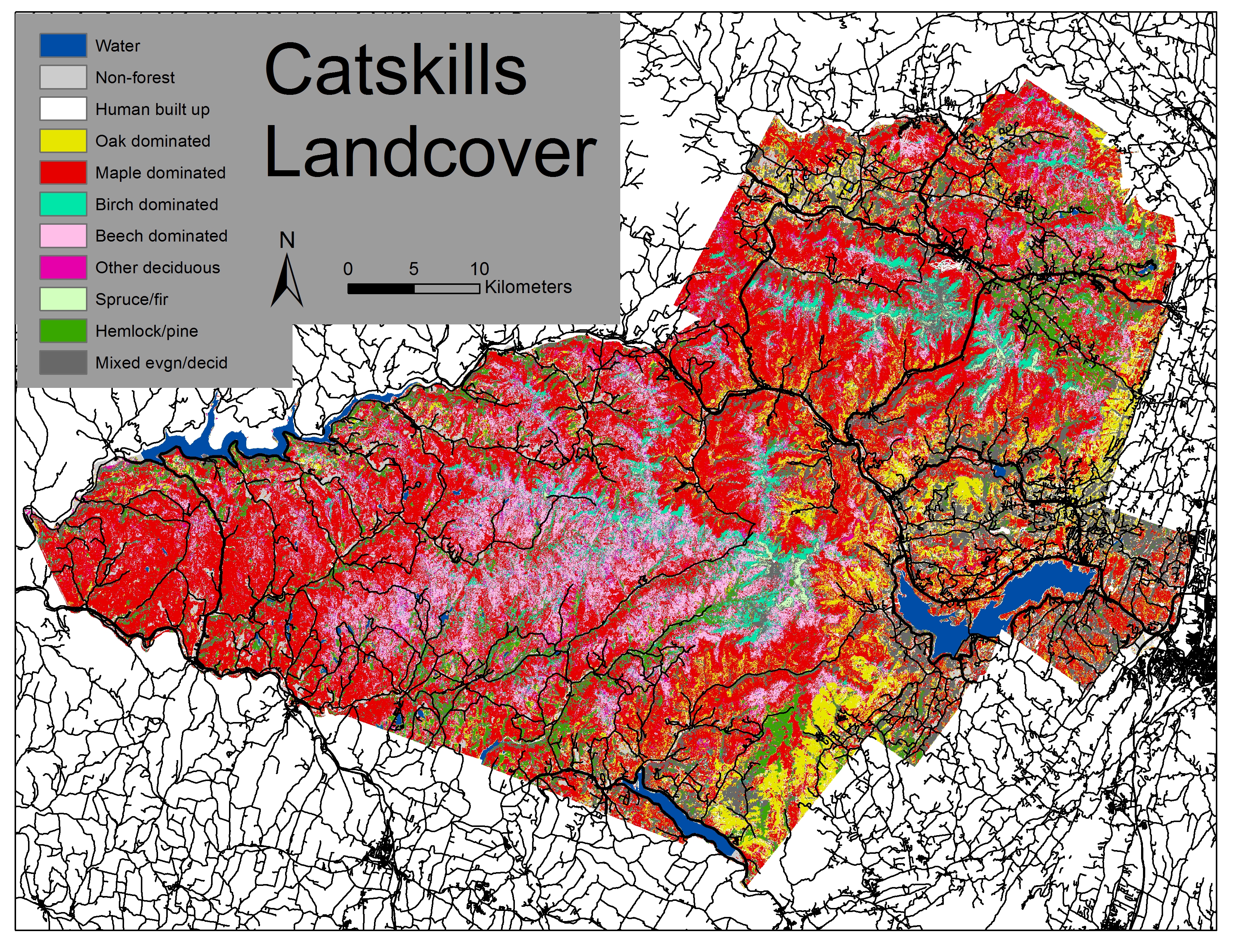 Catskill Mountains, Map, Description, & Facts