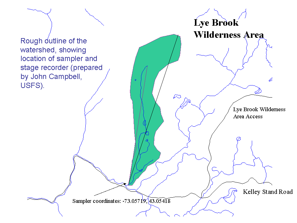 Main page image for Lye Brook Nitrate Flux