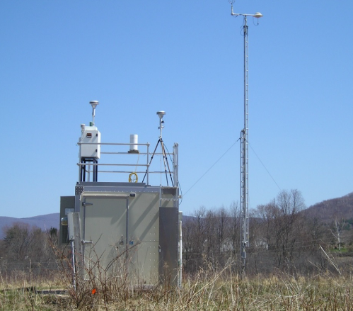 Main page image for Ozone Concentration in Bennington, Vermont (Hourly sample)