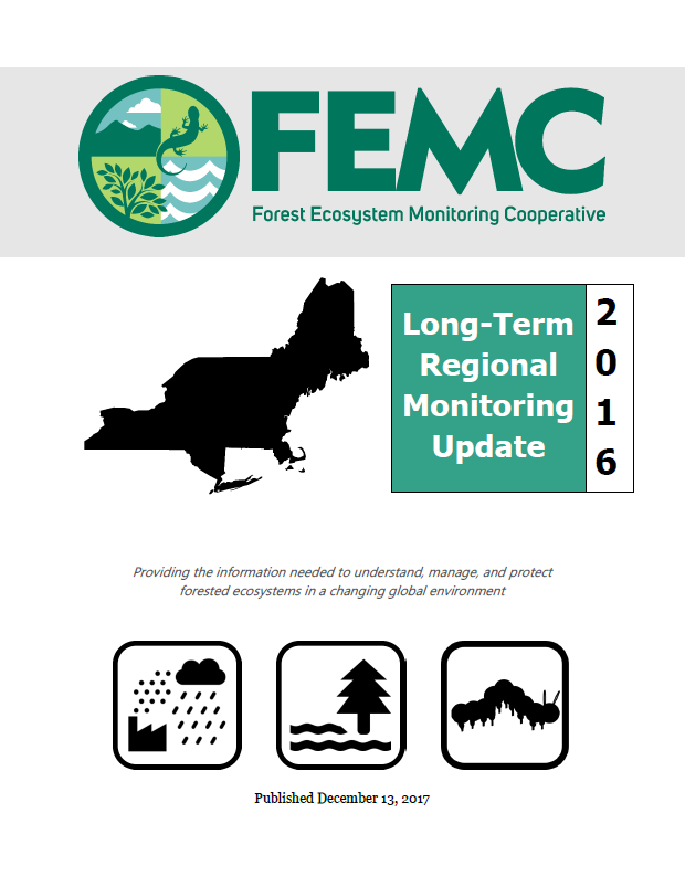 Cover page of the 2016 FEMC Regional Monitoring Update