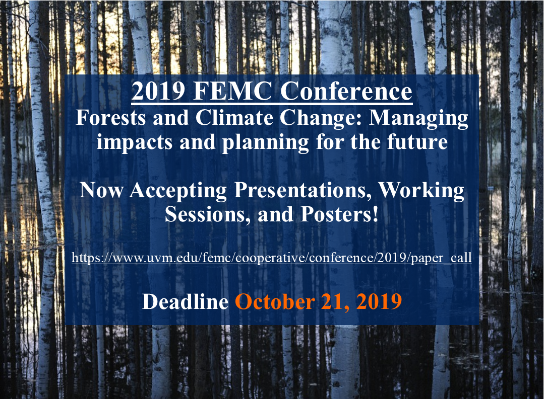 Thumbnail for 2019 FEMC Conference Now Accepting Talks, Posters, and Working Sessions news item
