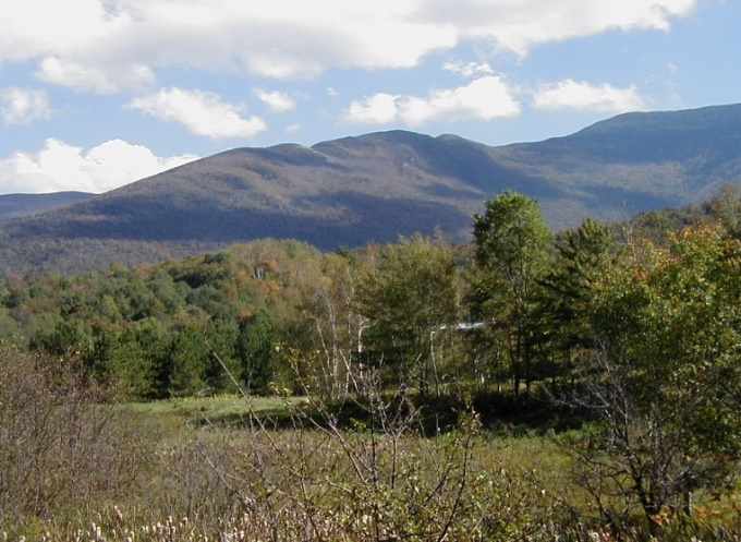 Snowy mountain