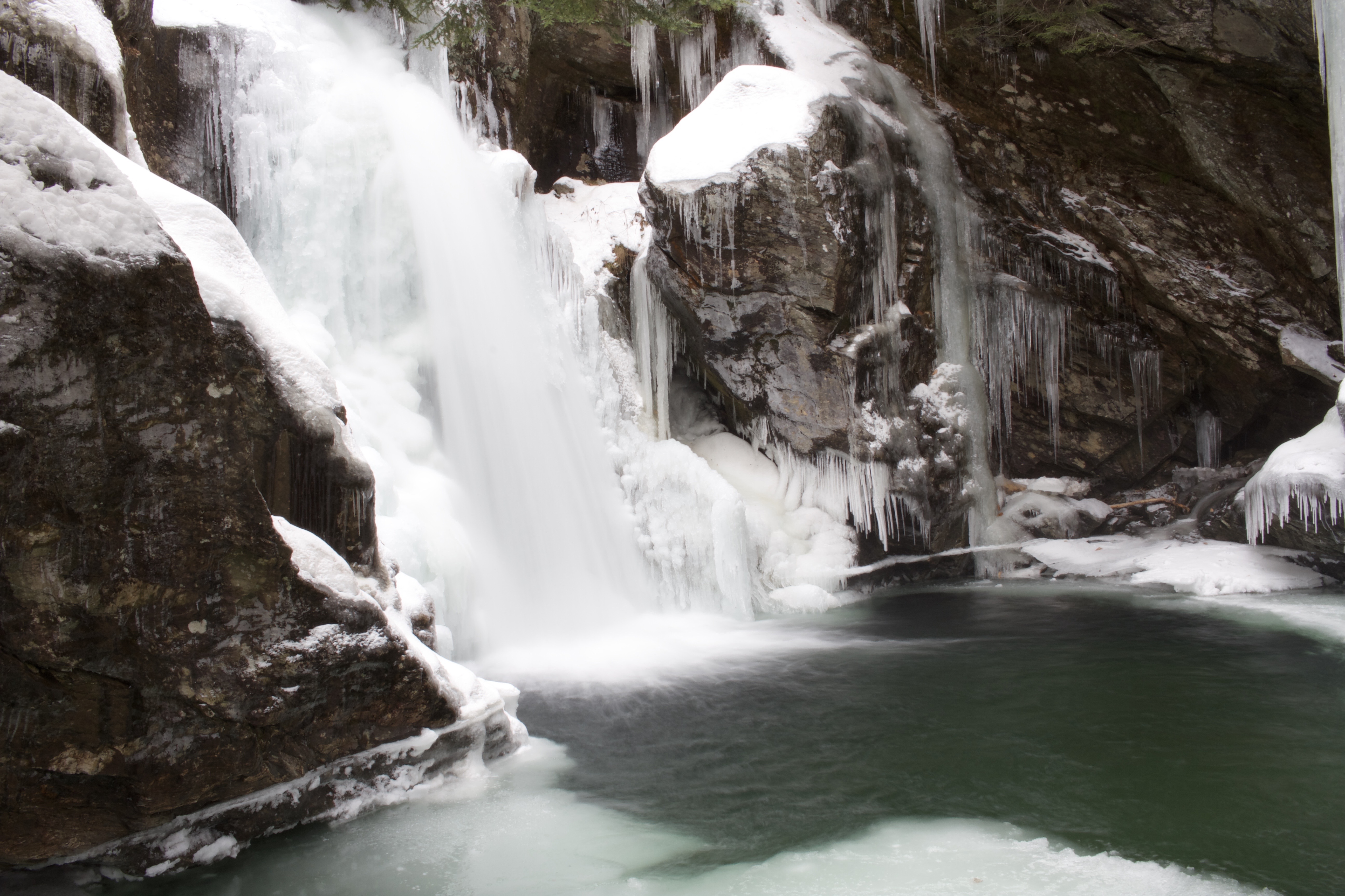 Wintery Waterfall