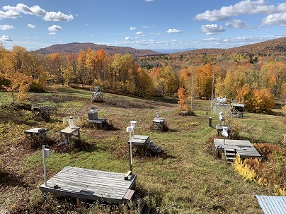 Proctor Maple Research Center Air Quality Site in Underhill. Sampling at this site started in 1984.