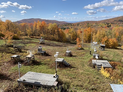 Proctor Maple Research Center Air Quality Site in Underhill.  Sampling at this site started in 1984.