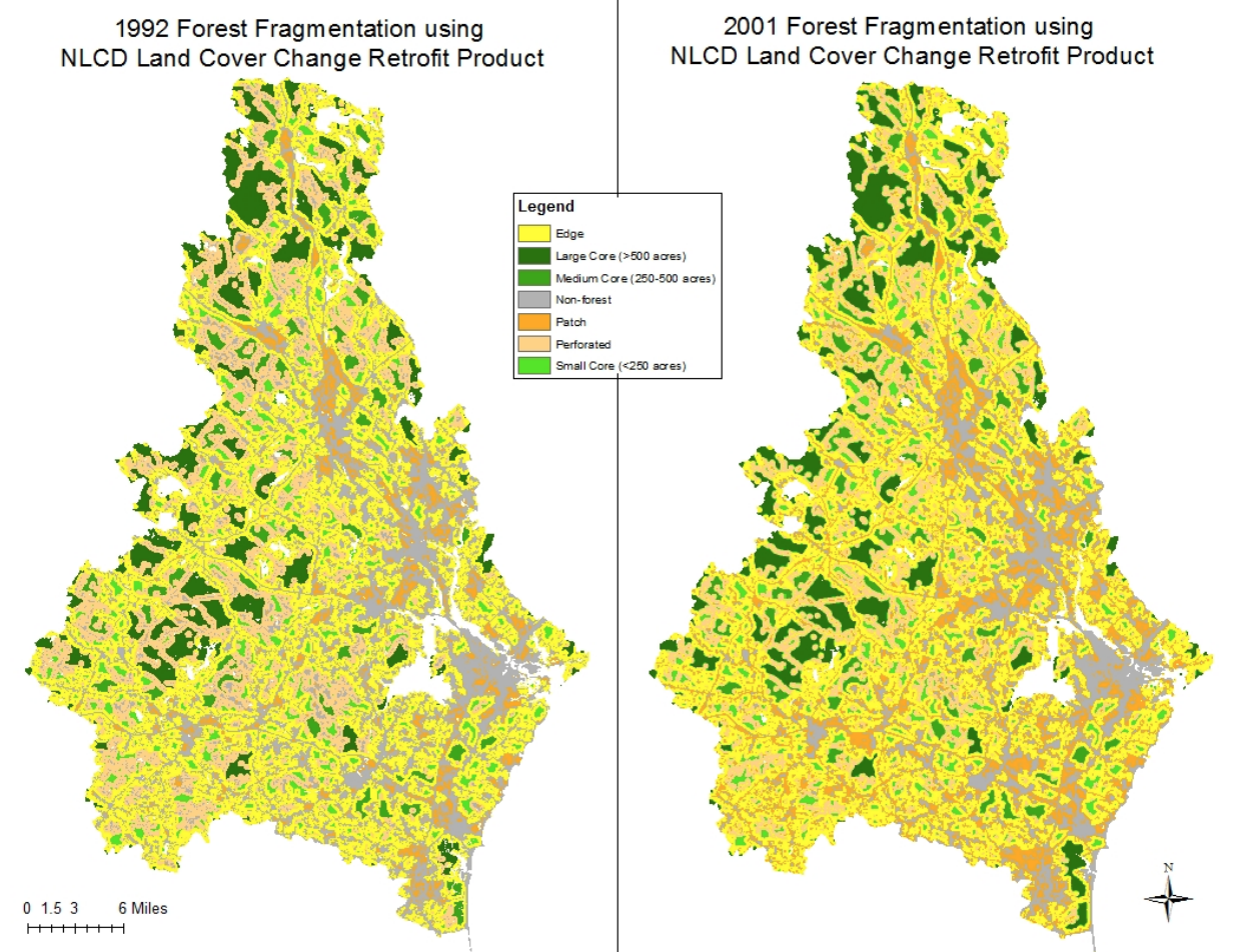 Thumbnail for Mapping and analysis of fragmentation in southeastern New Hampshire