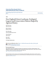 Thumbnail for New England's Forest Landscape: Ecological Legacies and Conservation Patterns Shaped by Agrarian History