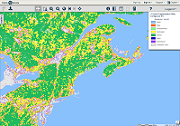 Thumbnail for Forest fragmentation risk in the contiguous US