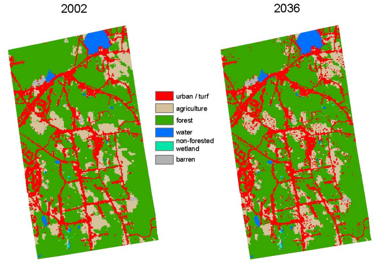 Thumbnail for Simulating Future Forest Fragmentation In A Connecticut Region Undergoing Suburbanization