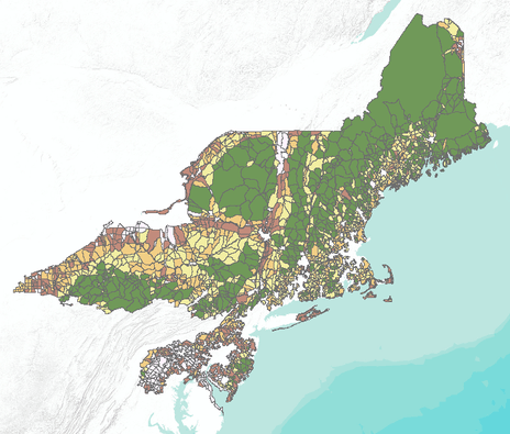 Thumbnail for U.S. Forest Fragmentation - Northeast