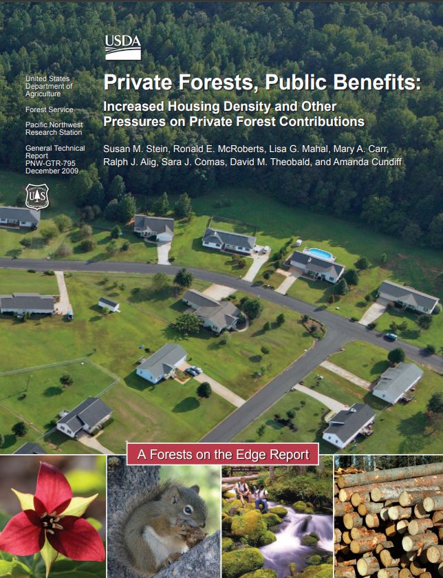 Thumbnail for Private Forests, Public Benefits: Increased Housing Density and Other Pressures on Private Forest Contributions