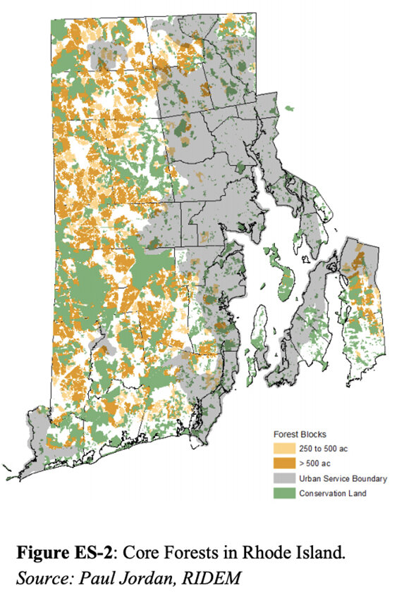 Thumbnail for The Value of Rhode Island's Forest Land: R.I.'s Green Canopy Provides Priceless Protection