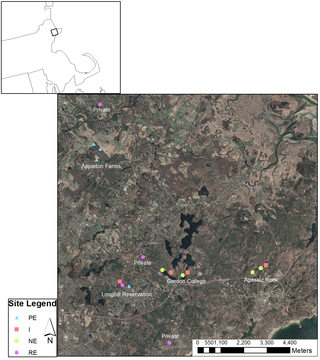 Thumbnail for Multi-scale analysis of habitat fragmentation on small-mammal abundance and tick-borne pathogen infection prevalence in Essex County, MA