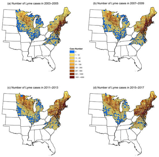Thumbnail for Effect of Land-Use Change on the Changes in Human Lyme Risk in the United States