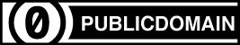 CC0 - Public domain license logo