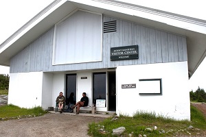 The front door of the proposed Center
