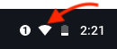 ChromeOS Wi-Fi icon