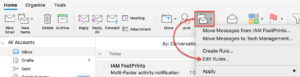 Outlook for Mac Edit Rules.