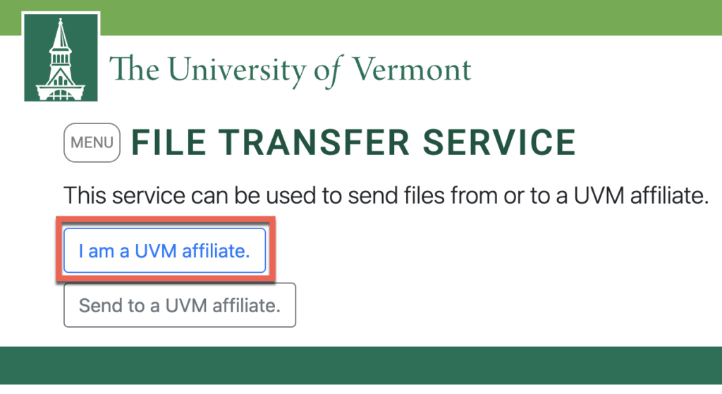 ETS File Transfer Service UVM Knowledge Base