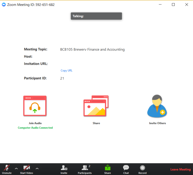 In Meeting example