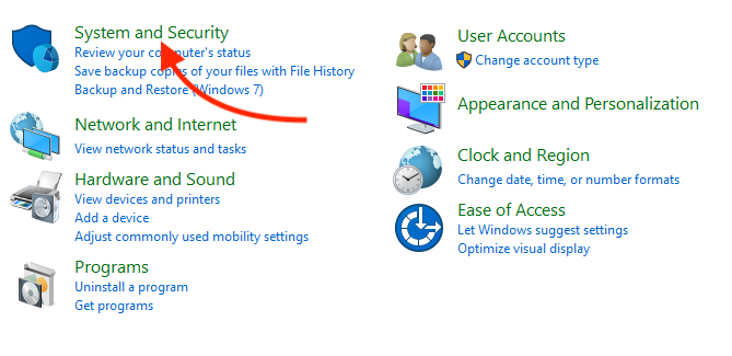 sccm control panel