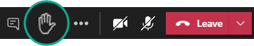 Raise Hand button