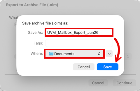 Save as Location and Save button