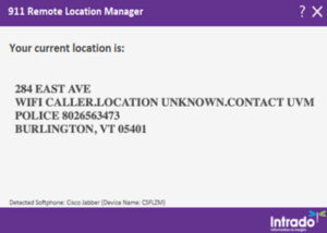911 Remote Location Manager WIFI CALLER.