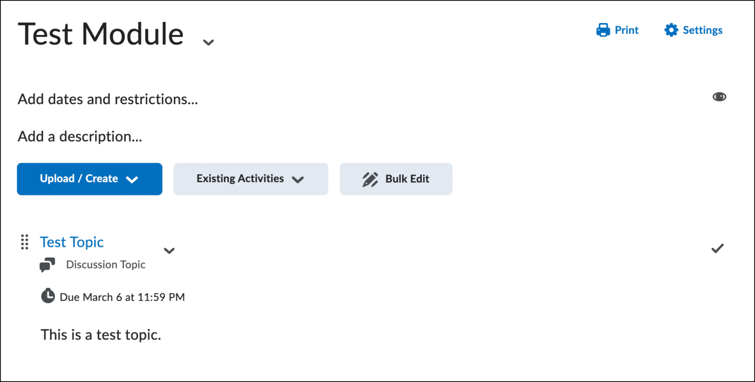 Brightspace – Discussions – UVM Knowledge Base