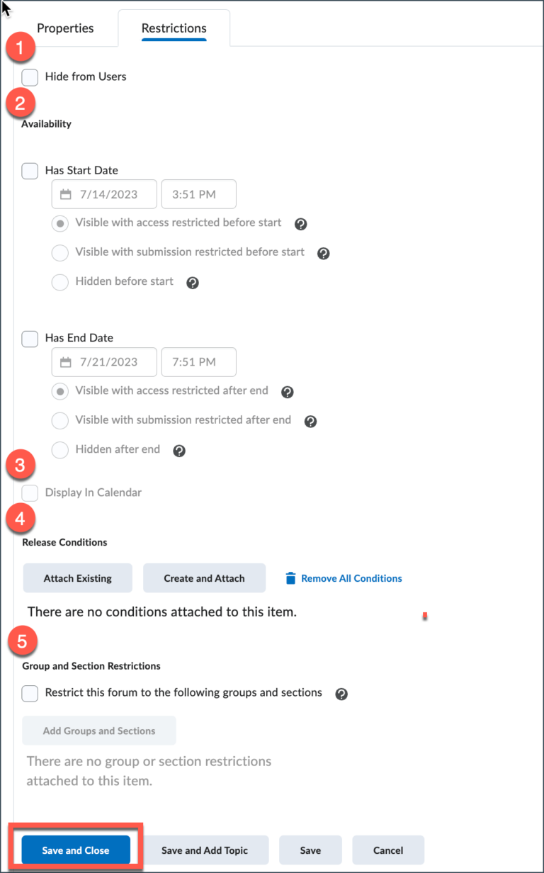 Brightspace – Discussions – UVM Knowledge Base