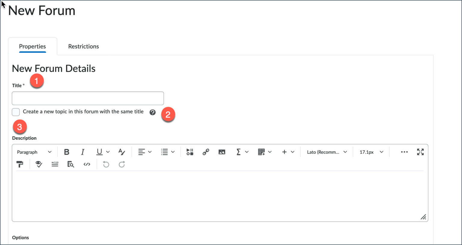 Brightspace – Discussions – UVM Knowledge Base