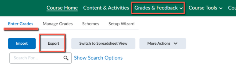Brightspace – Grade Book: Set Up and Use – UVM Knowledge Base
