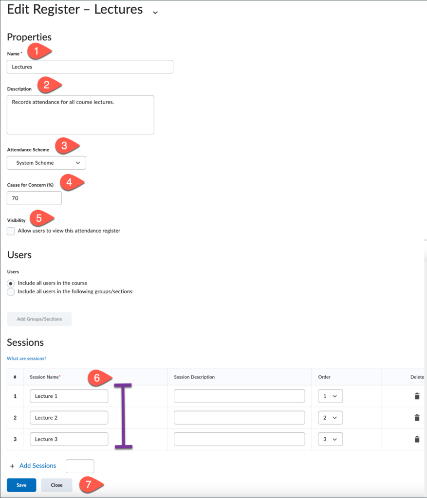 Brightspace: Attendance Tool – UVM Knowledge Base