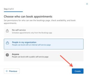 Microsoft Bookings – Shared Booking Pages – UVM Knowledge Base