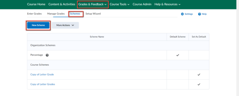 Brightspace – Grade Book: Set Up and Use – UVM Knowledge Base