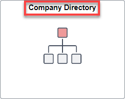 Company Directory Tile