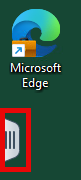 Sidebar tab menu button