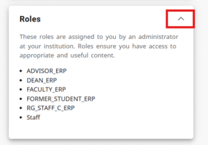 Roles component example