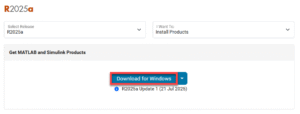 Downloading the suggested installer.