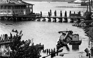 View of Burlington Harbor Looking North (1930-1940)